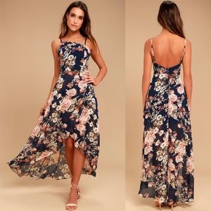 Lulus • Floral Dress High Low